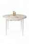 Hanah Home Mesa de Comedor Rox Mármol Blanco